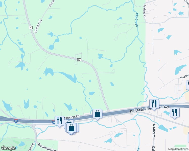 map of restaurants, bars, coffee shops, grocery stores, and more near 28729 State Highway W in Warrenton