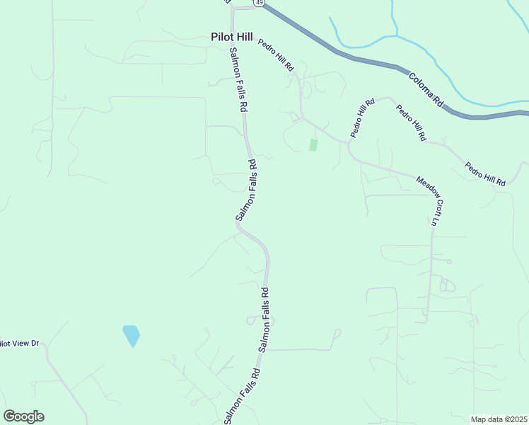 map of restaurants, bars, coffee shops, grocery stores, and more near 4941 Salmon Falls Road in Pilot Hill