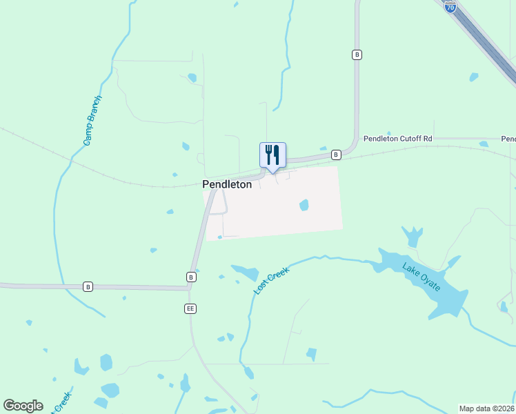 map of restaurants, bars, coffee shops, grocery stores, and more near 29388 State Highway B in Warrenton