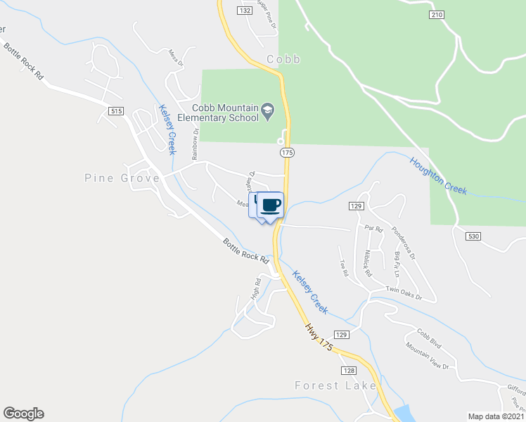 map of restaurants, bars, coffee shops, grocery stores, and more near 9945 Meadow Drive in Cobb