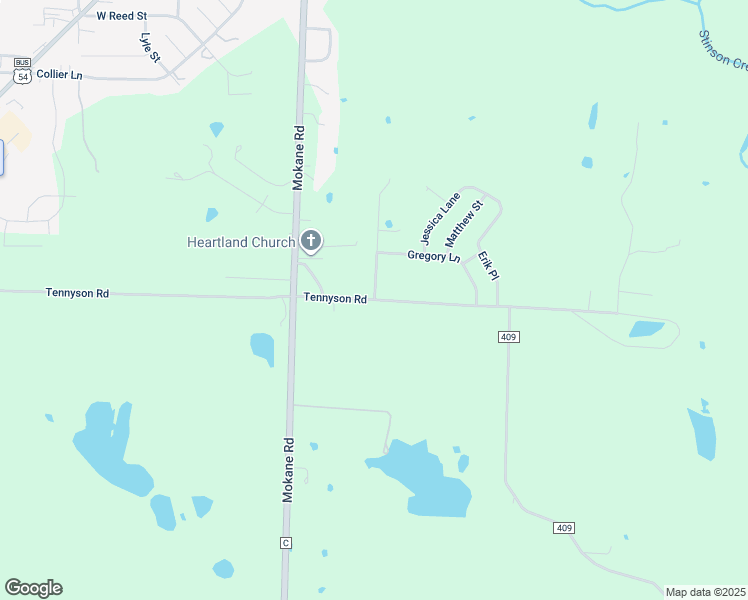 map of restaurants, bars, coffee shops, grocery stores, and more near 151 Tennyson Road in Fulton