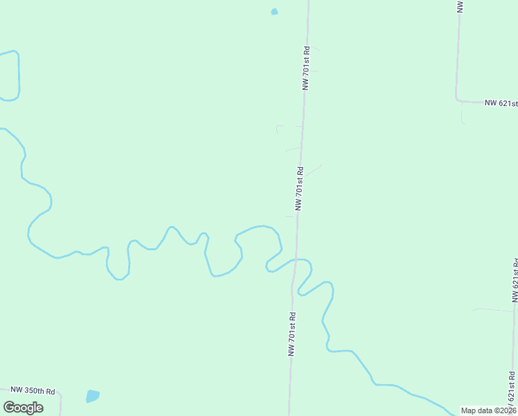 map of restaurants, bars, coffee shops, grocery stores, and more near 420 Northwest 701st Road in Centerview