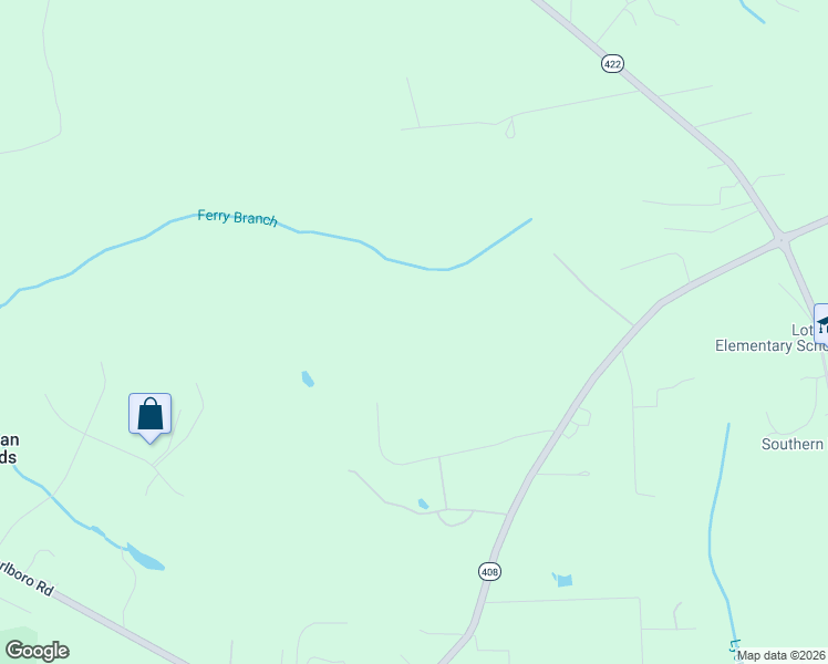 map of restaurants, bars, coffee shops, grocery stores, and more near 240 Farmhouse Lane in Lothian