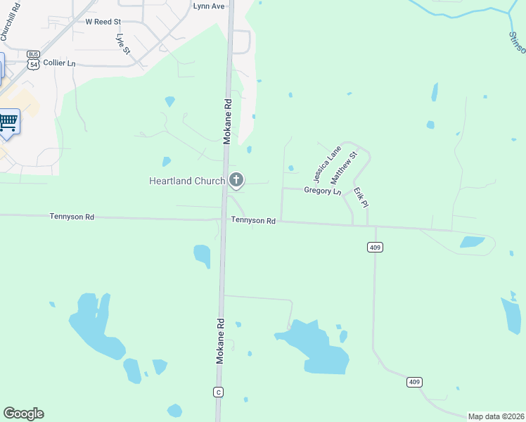 map of restaurants, bars, coffee shops, grocery stores, and more near 550 Gregory Lane in Fulton