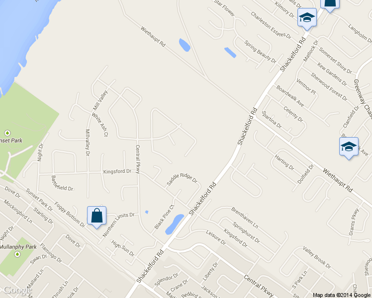 map of restaurants, bars, coffee shops, grocery stores, and more near 2018 Monks Hollow Drive in Florissant