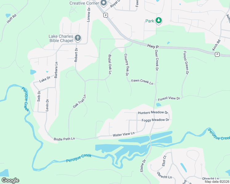 map of restaurants, bars, coffee shops, grocery stores, and more near 4 Bridal Oak Court in O'Fallon
