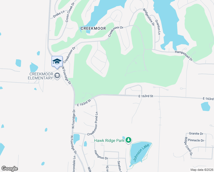 map of restaurants, bars, coffee shops, grocery stores, and more near 1112 East 163rd Street in Raymore