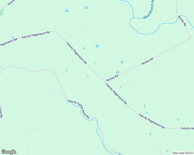 map of restaurants, bars, coffee shops, grocery stores, and more near 617 Felicity Higginsport Road in Felicity