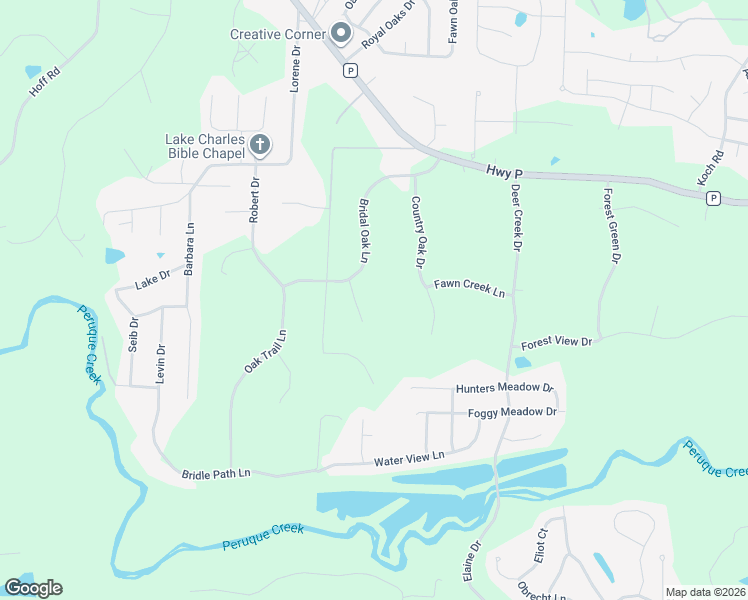 map of restaurants, bars, coffee shops, grocery stores, and more near 4 Bridal Oak Court in O'Fallon