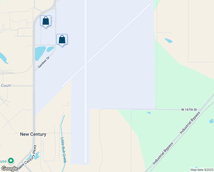 map of restaurants, bars, coffee shops, grocery stores, and more near in New Century