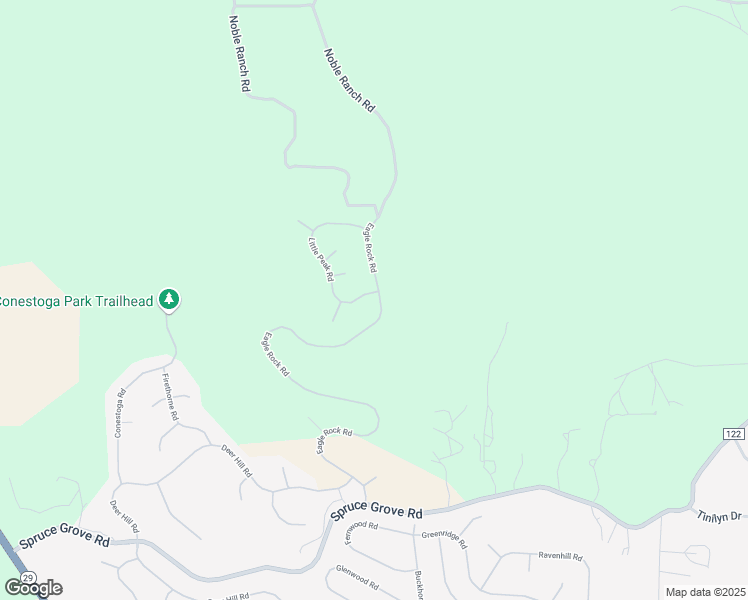 map of restaurants, bars, coffee shops, grocery stores, and more near 15909 Little Peak Road in Hidden Valley Lake