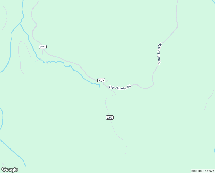 map of restaurants, bars, coffee shops, grocery stores, and more near 1376 French Long Road in French Creek