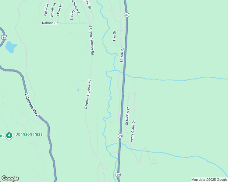 map of restaurants, bars, coffee shops, grocery stores, and more near 2756 Blitzen Road in South Lake Tahoe