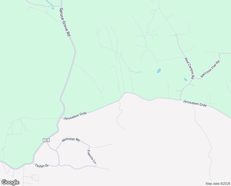 map of restaurants, bars, coffee shops, grocery stores, and more near 20110 Jerusalem Grade in Lower Lake