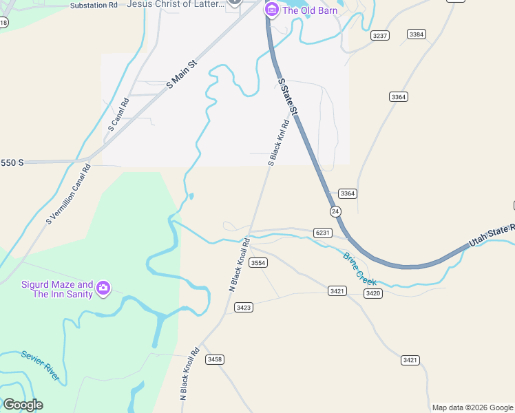 map of restaurants, bars, coffee shops, grocery stores, and more near in Sigurd