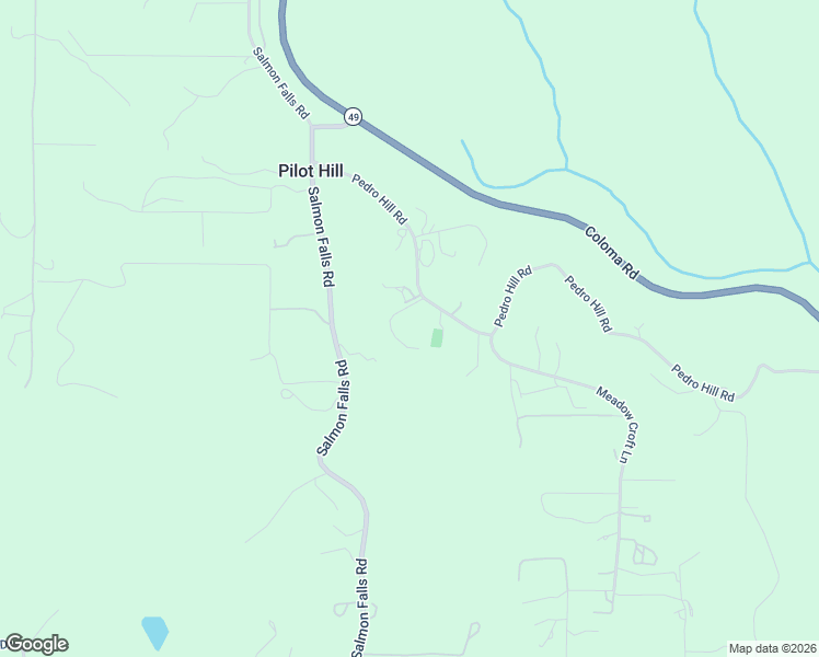 map of restaurants, bars, coffee shops, grocery stores, and more near 4770 Pedro Hill Road in Pilot Hill
