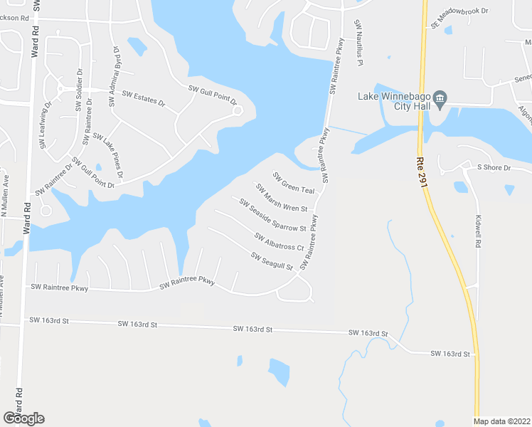 map of restaurants, bars, coffee shops, grocery stores, and more near 324 Southwest Seaside Sparrow Street in Lee's Summit