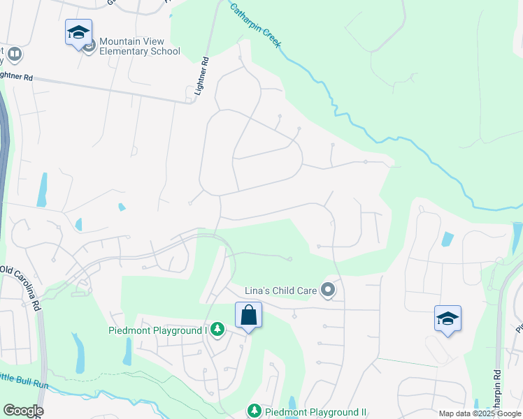 map of restaurants, bars, coffee shops, grocery stores, and more near 13177 Piedmont Vista Drive in Haymarket