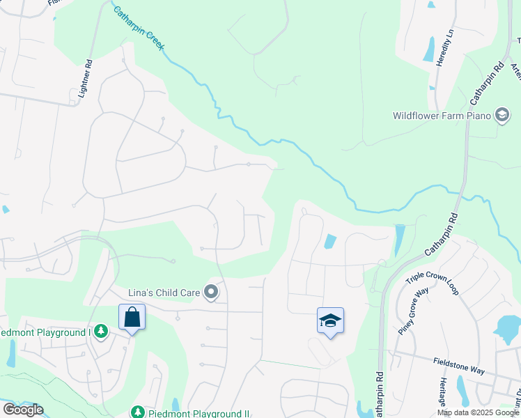 map of restaurants, bars, coffee shops, grocery stores, and more near 14092 Burnley Glen Court in Haymarket