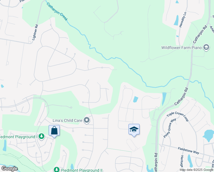 map of restaurants, bars, coffee shops, grocery stores, and more near 14092 Burnley Glen Court in Haymarket