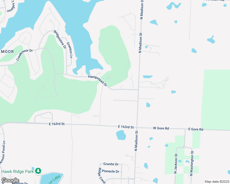 map of restaurants, bars, coffee shops, grocery stores, and more near 1116 North Madison Street in Raymore