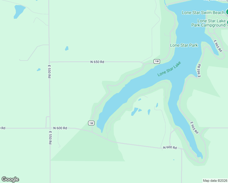 map of restaurants, bars, coffee shops, grocery stores, and more near 621-631 East 582 Road in Lawrence