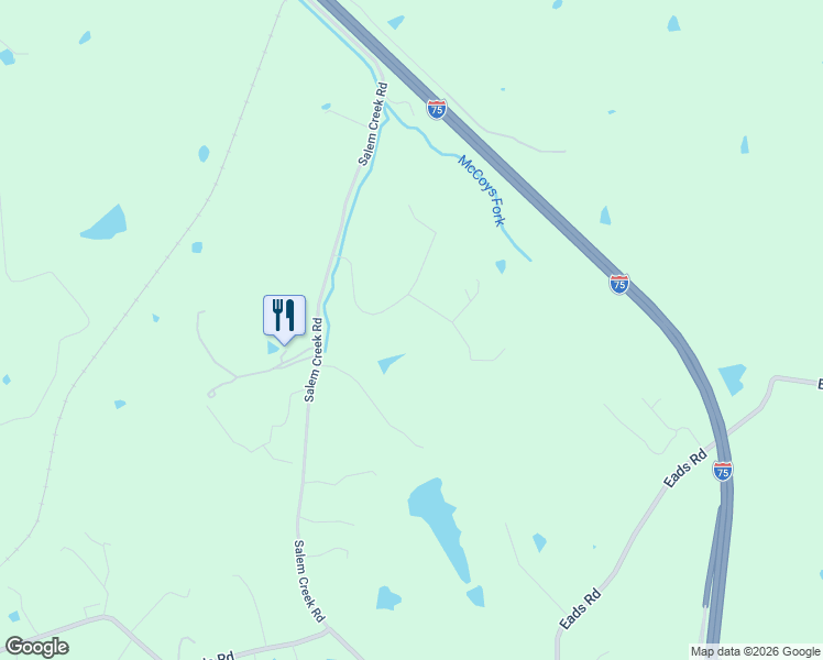 map of restaurants, bars, coffee shops, grocery stores, and more near 1135 Cape Cod Circle in Crittenden