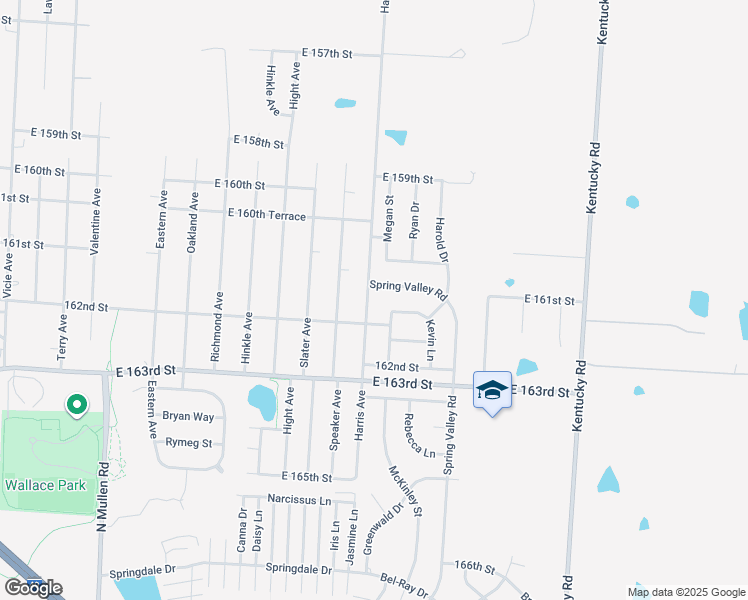 map of restaurants, bars, coffee shops, grocery stores, and more near 16107 Harris Avenue in Belton
