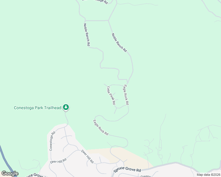 map of restaurants, bars, coffee shops, grocery stores, and more near 15622 Little Peak Road in Hidden Valley Lake