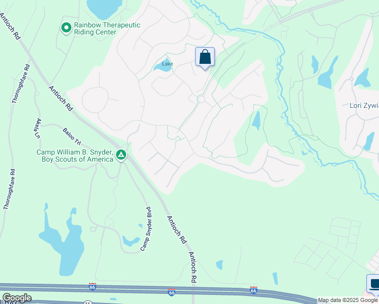 map of restaurants, bars, coffee shops, grocery stores, and more near 5850 Tulloch Spring Court in Haymarket