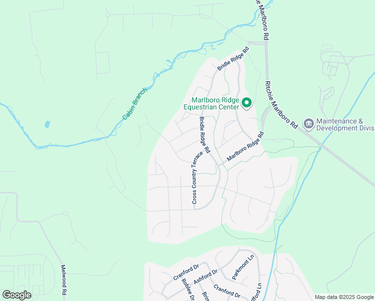 map of restaurants, bars, coffee shops, grocery stores, and more near 11007 Fillys Ford Crossing in Upper Marlboro