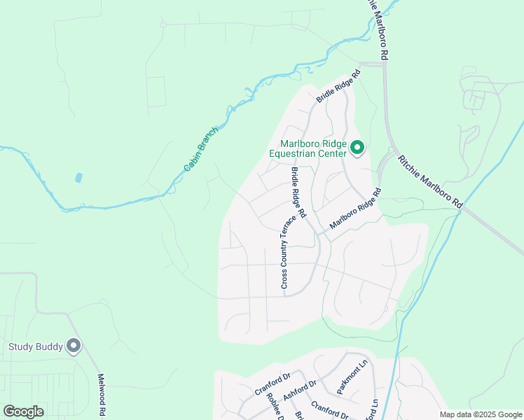 map of restaurants, bars, coffee shops, grocery stores, and more near 11002 Fillys Ford Crossing in Upper Marlboro