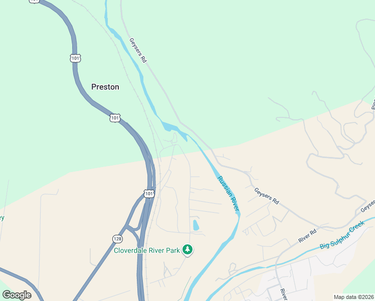 map of restaurants, bars, coffee shops, grocery stores, and more near 32084 McCray Road in Cloverdale