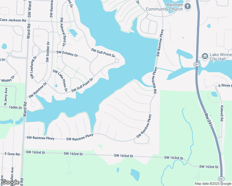 map of restaurants, bars, coffee shops, grocery stores, and more near 414 Southwest Seaside Sparrow Street in Lee's Summit