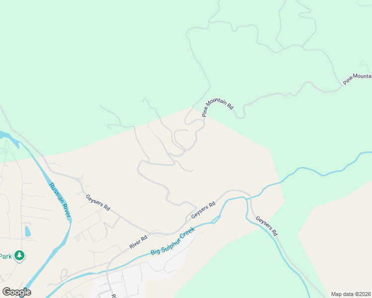 map of restaurants, bars, coffee shops, grocery stores, and more near 31400 Pine Mountain Road in Cloverdale