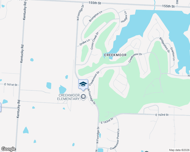 map of restaurants, bars, coffee shops, grocery stores, and more near 1501 Creekmoor Drive in Raymore