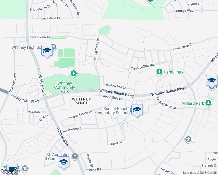 map of restaurants, bars, coffee shops, grocery stores, and more near 770 Pullman Court in Rocklin