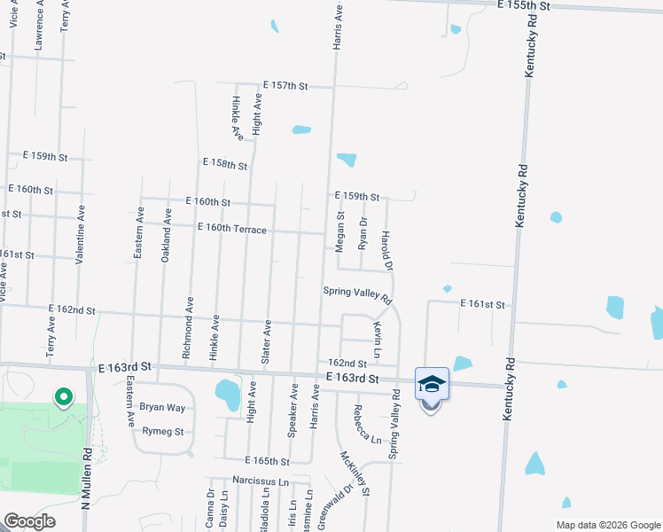 map of restaurants, bars, coffee shops, grocery stores, and more near 16004 Megan Street in Belton