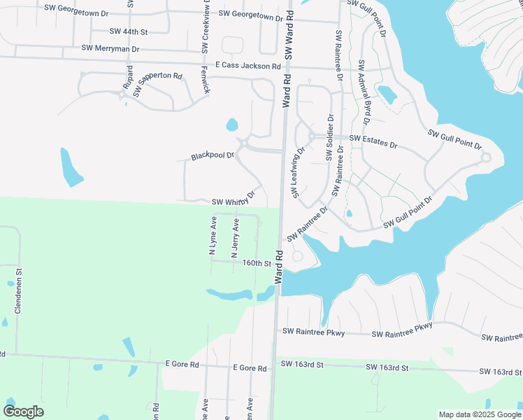 map of restaurants, bars, coffee shops, grocery stores, and more near 4832 Southwest Davis Drive in Raymore