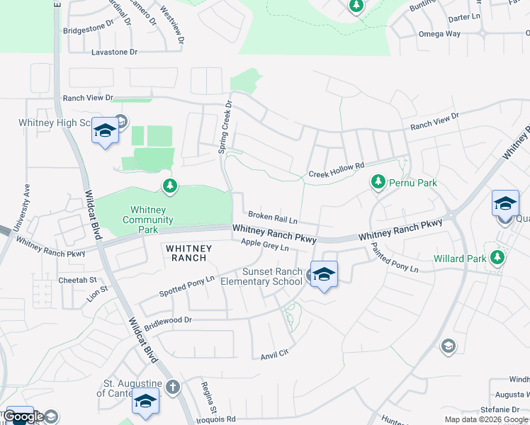 map of restaurants, bars, coffee shops, grocery stores, and more near 770 Pullman Court in Rocklin