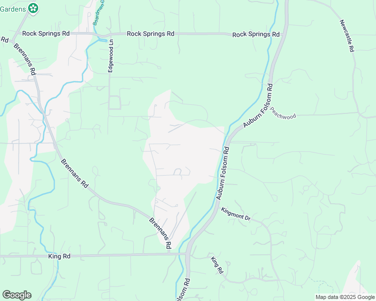 map of restaurants, bars, coffee shops, grocery stores, and more near 3249 Old Orchard Road in Loomis