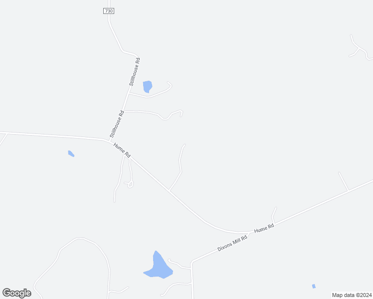 map of restaurants, bars, coffee shops, grocery stores, and more near 11070 Hume Road in Marshall