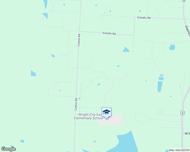 map of restaurants, bars, coffee shops, grocery stores, and more near 29202 Cotton Road in Foristell