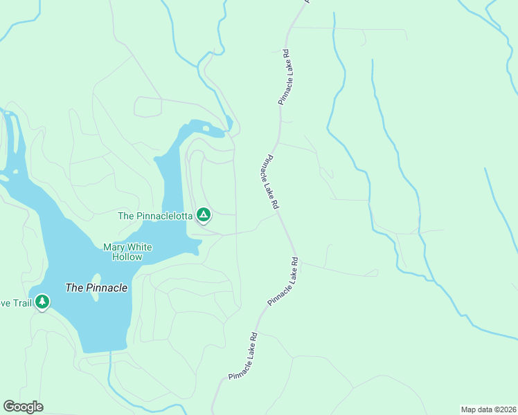 map of restaurants, bars, coffee shops, grocery stores, and more near Pinnacle Lake Road in New Florence