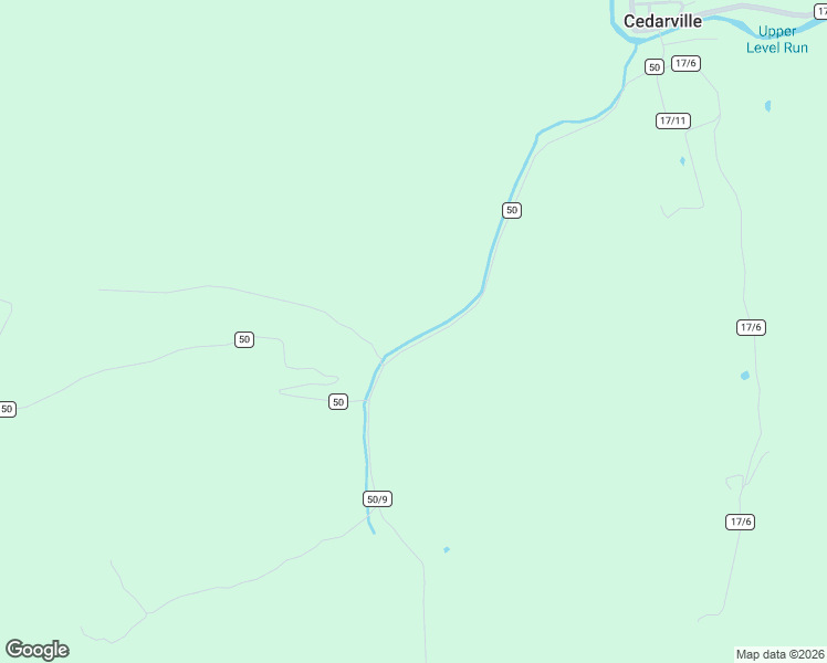 map of restaurants, bars, coffee shops, grocery stores, and more near 890 Lower Level Run Road in Cedarville