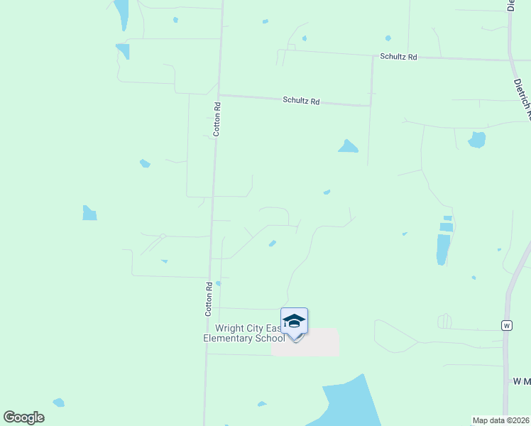 map of restaurants, bars, coffee shops, grocery stores, and more near 402 Cotton Road in Foristell
