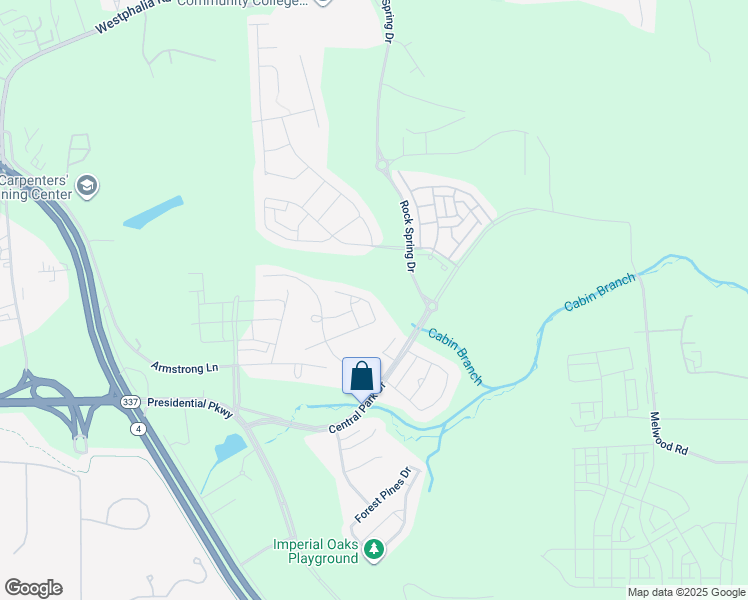 map of restaurants, bars, coffee shops, grocery stores, and more near 4100 Winding Waters Terrace in Upper Marlboro