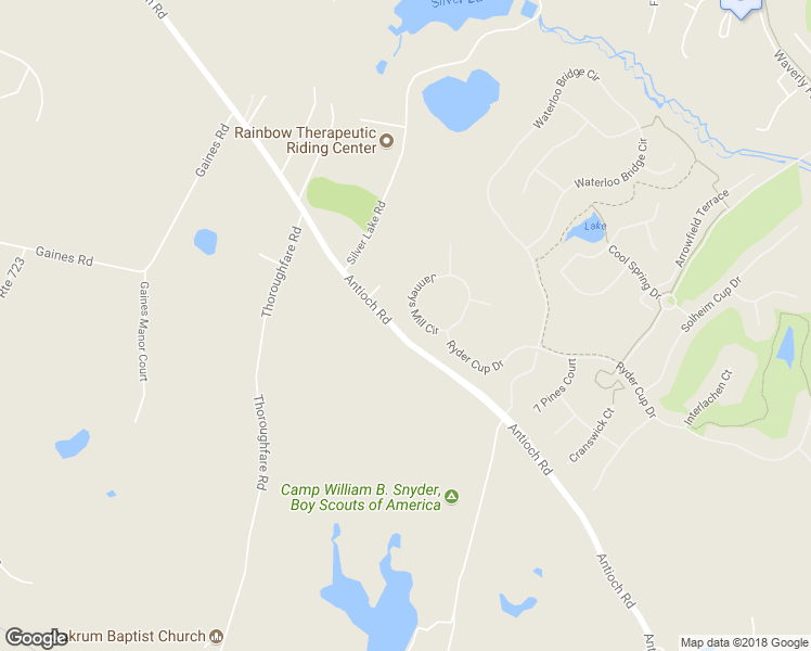 map of restaurants, bars, coffee shops, grocery stores, and more near 5764 Janneys Mill Circle in Haymarket