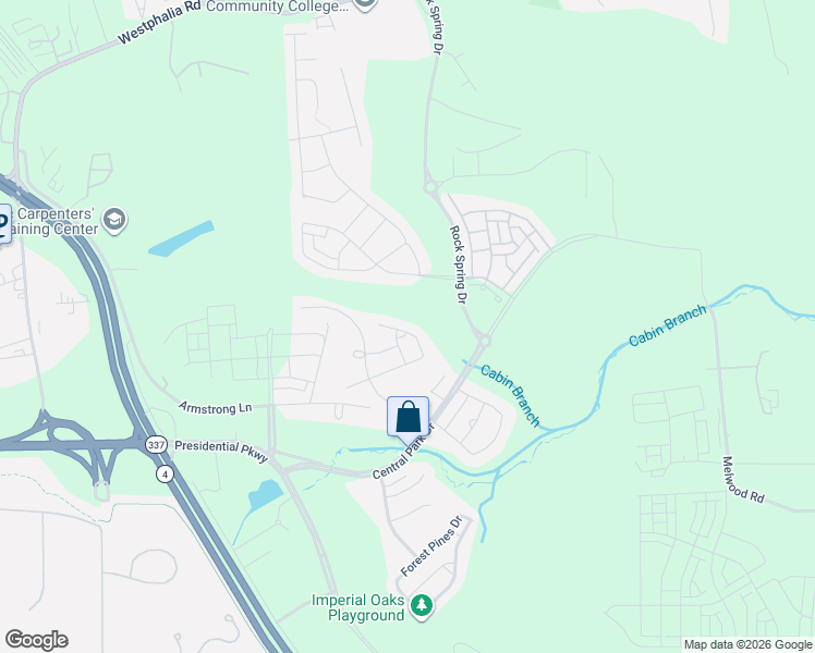 map of restaurants, bars, coffee shops, grocery stores, and more near 4024 Winding Waters Terrace in Upper Marlboro