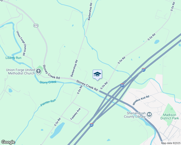 map of restaurants, bars, coffee shops, grocery stores, and more near 219 Parsons Point Lane in Edinburg
